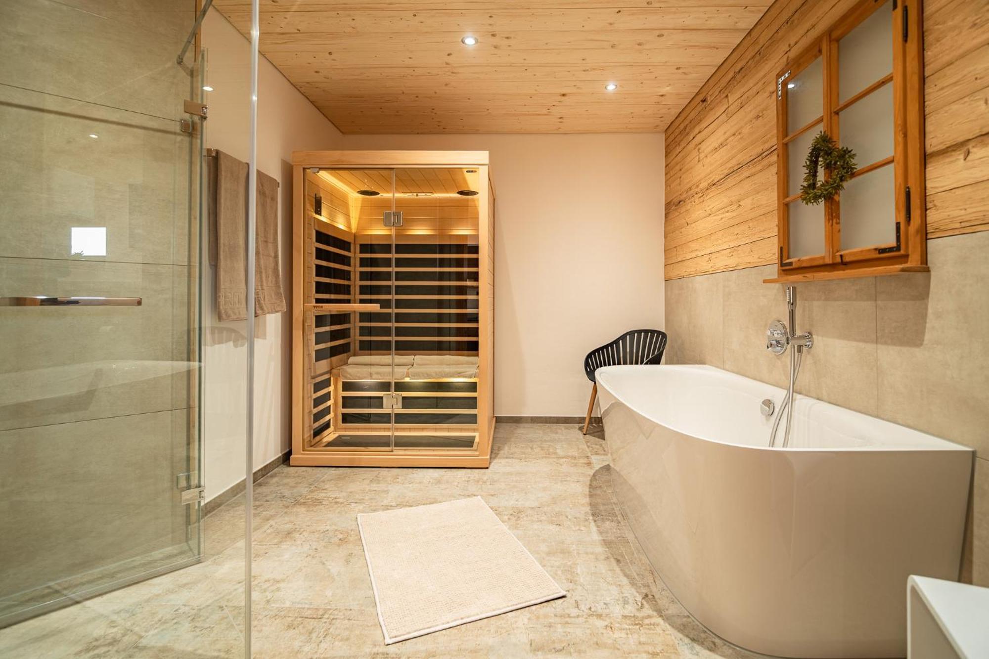 Luxus Im Allgaeu - Zirbenholz Schlafzimmer - Terrasse Mit Bergblick - Infrarotkabine Appartamento Blaichach